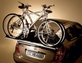 Extension kit for rear-mounted bicycle rack